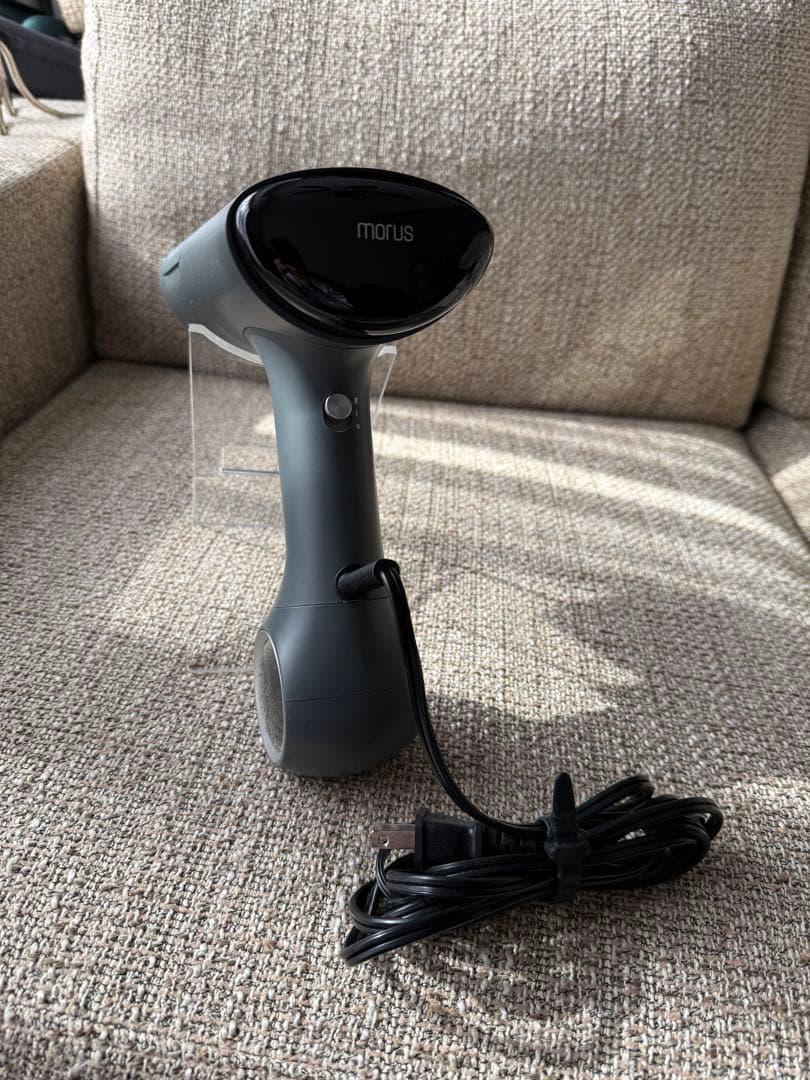 美品】Morus V6 真空吸着式衣類スチーマー グレー - メルカリ