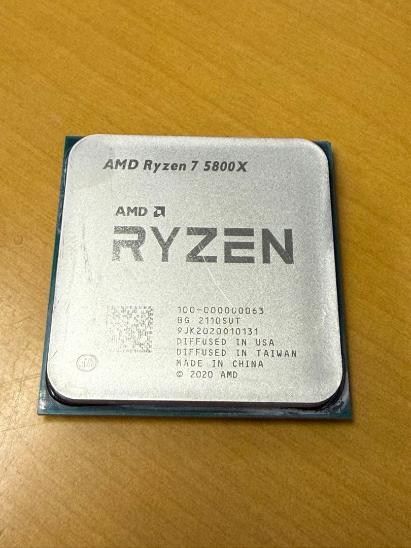 AMD Ryzen 7 5800X CPU ジャンク - メルカリ