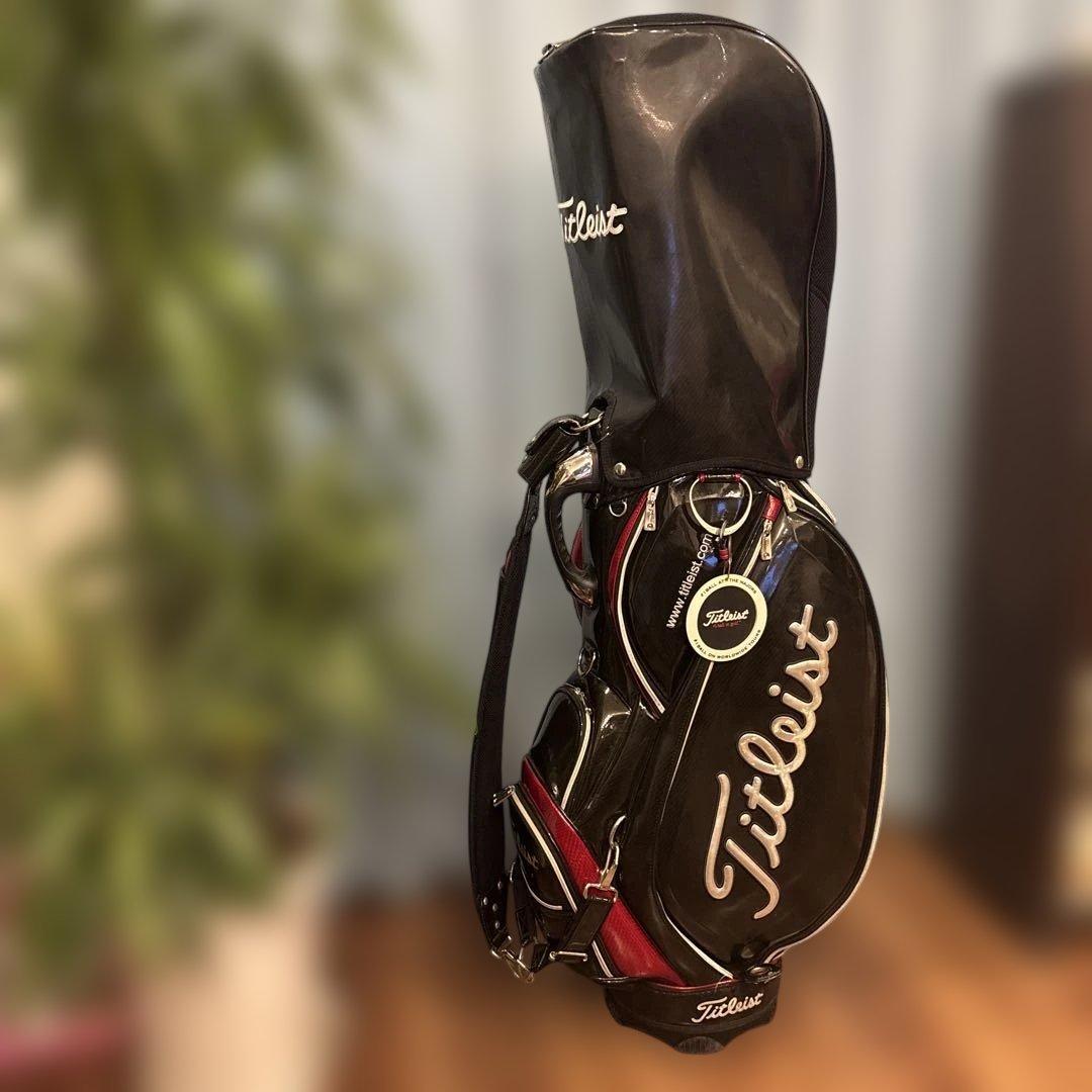 タイトリスト　ツアープロ仕様　エナメルキャディーバック　CB410 口コミ・評価｜キャディバッグ CB410（【男性】キャディバッグ