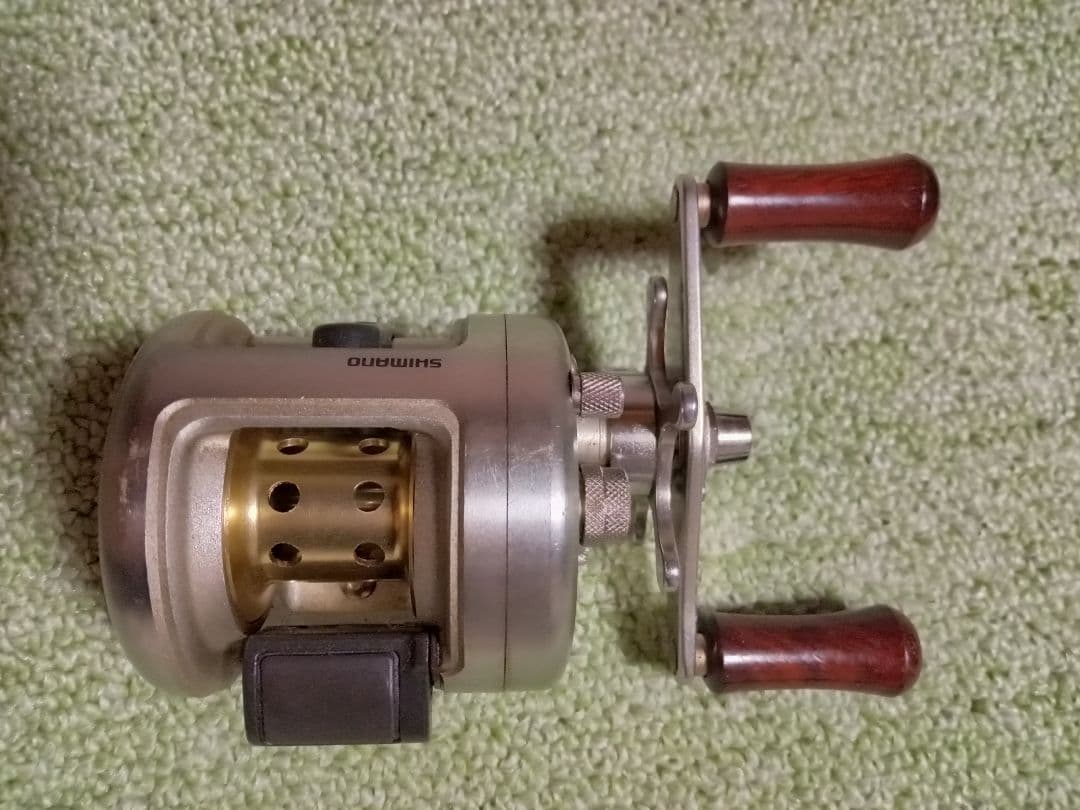 ベ*０様 05 カルカッタ 50 ウッドノブカスタム エリアベイト道:珍品カルカッタ50近代化改修