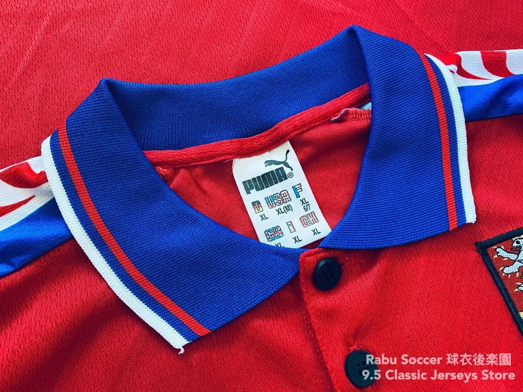 チェコ代表 1996 ホーム ユニフォーム #8 ポボルスキー - メルカリ