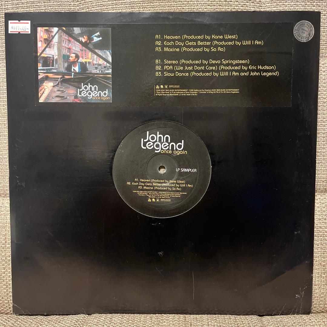 洋楽 John Legend Once Again LP Sampler Legend, John - Once Again - Amazon.com Music