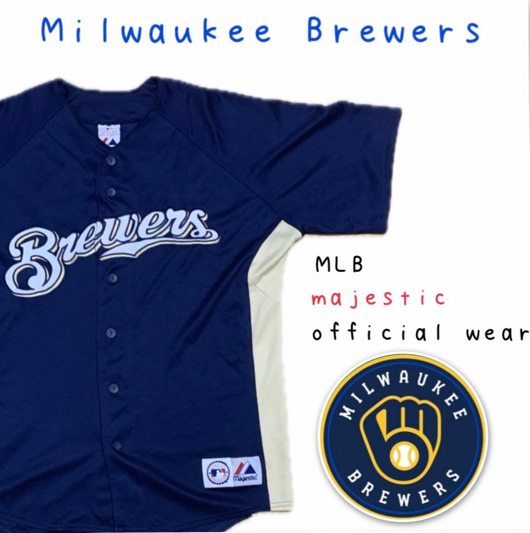 MLB☆ミルウォーキーブリュワーズ☆ユニフォーム☆マジェスティック
