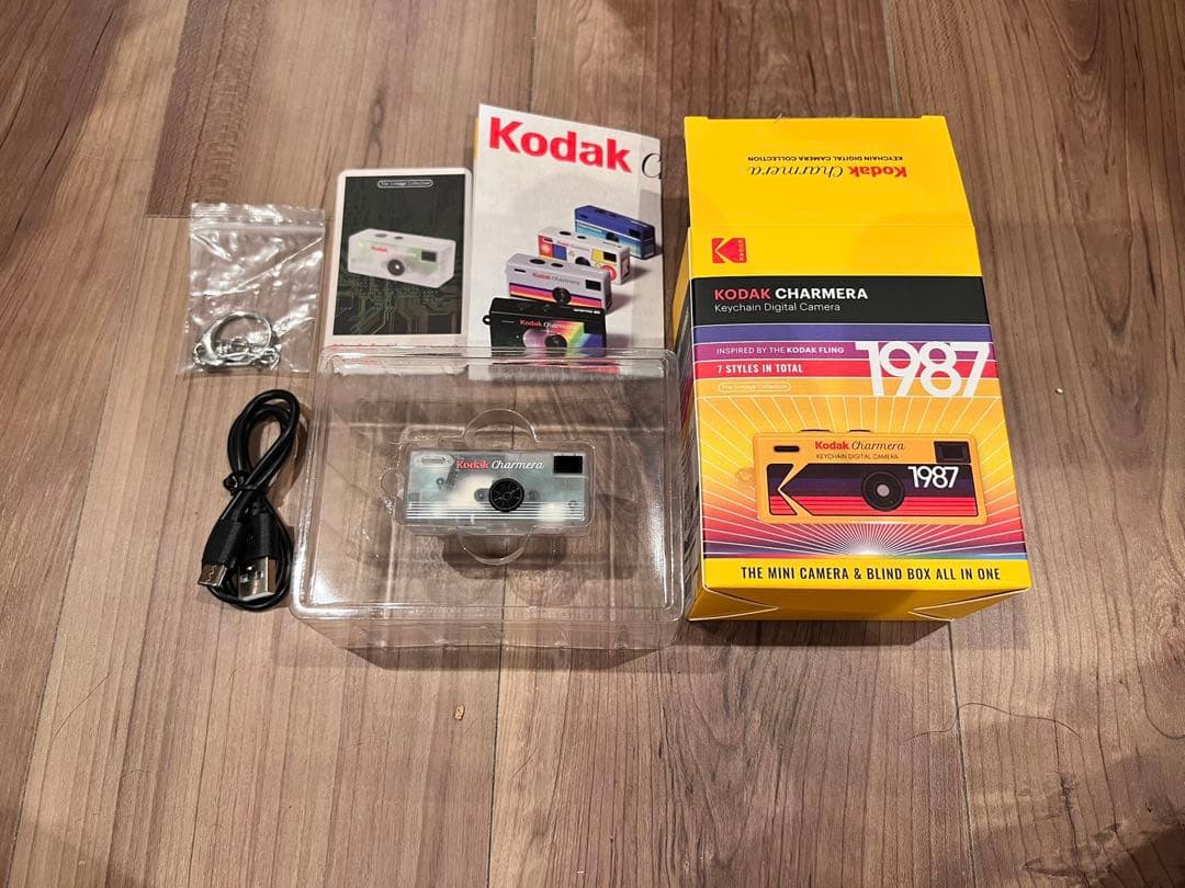 Kodak Charmera 1987 トイカメラ キーチェーン デジタルカメラ - メルカリ