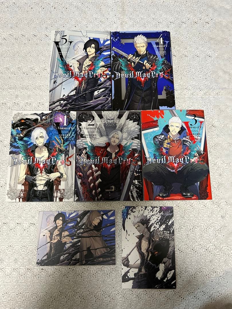 デビルメイクライ5 全5巻セット4.５巻Amazon特典ポストカード付 Amazon.co.jp: デビルメイクライ5 DMC5 Devil May Cry 5 Visions of V