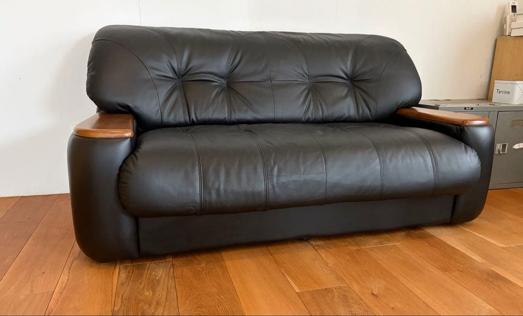 牛本革◆2人掛けソファ◆レザーソファ ソファ 2人掛け 北欧 総革 オイルレザー ソファー 本革 レザー