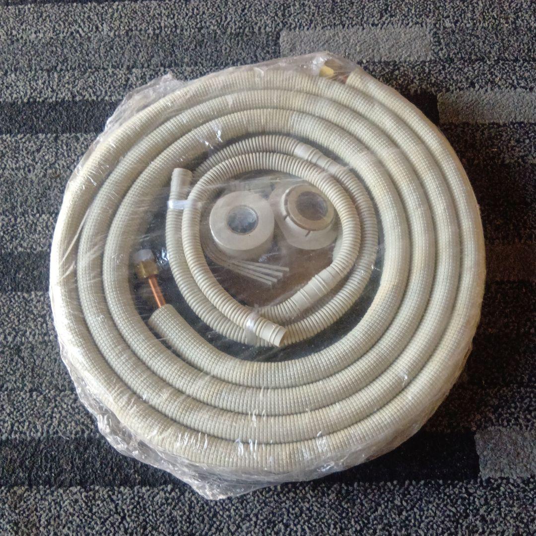 エアコンパイプ4Mセット パイプ エアコン 配管セット パイプのみ 2分3分 4m 部材 DIY 室内外機