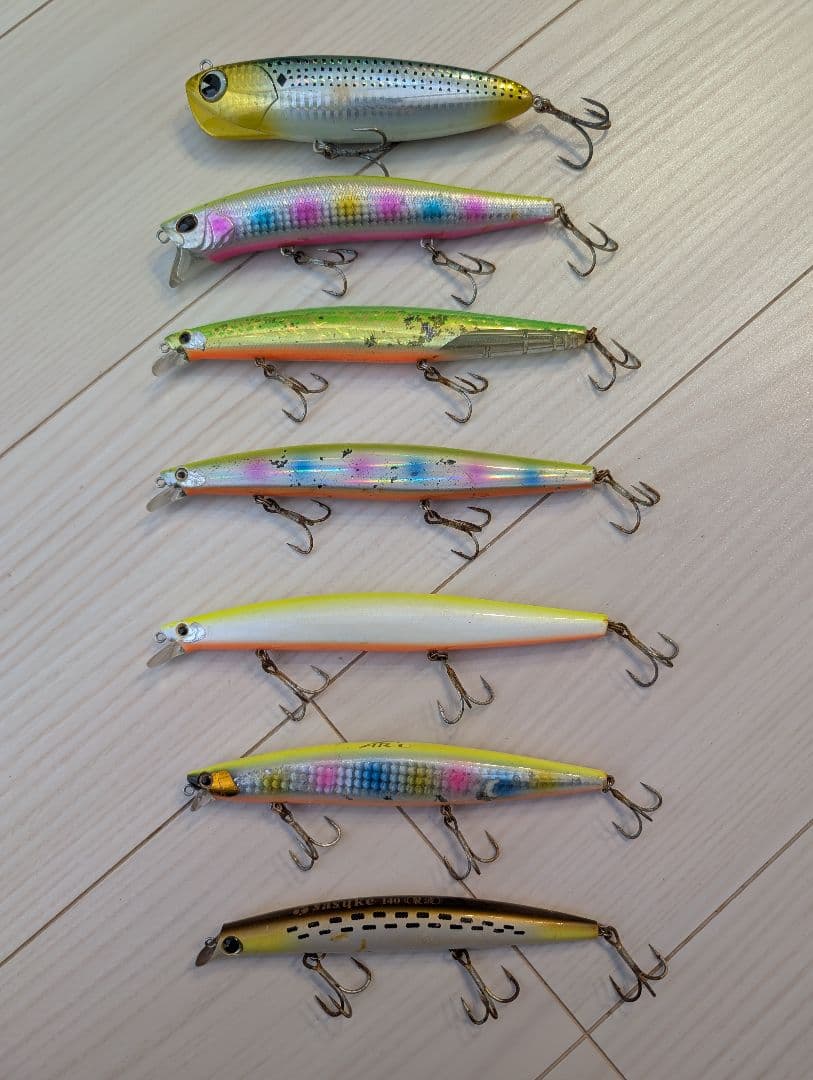 シーバスルアー セット7個 ima シマノ DAIWA