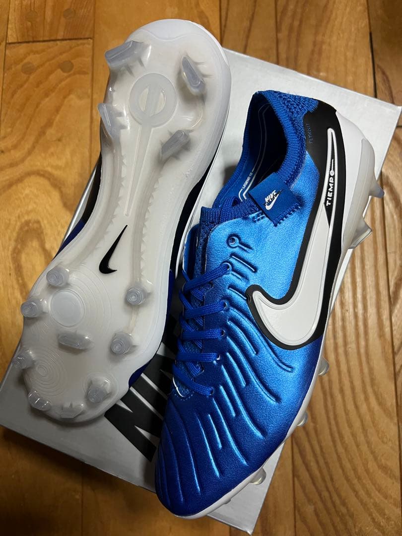 新品　大特価　ナイキ　ティエンポ　レジェンド10 エリート FG 25cm NIKE ナイキ ティエンポ レジェンド 10 エリート FG(オレンジ×ホワイト
