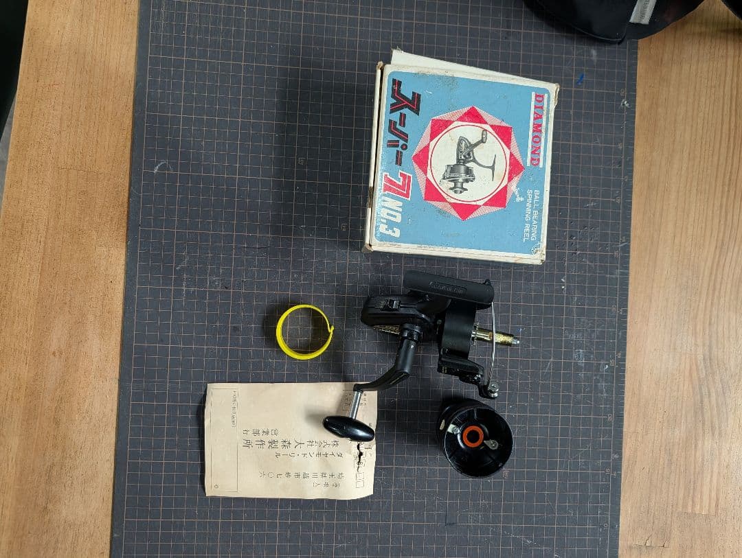 早いも勝ち スピニングリール ON/OFFスイッチ付き リール