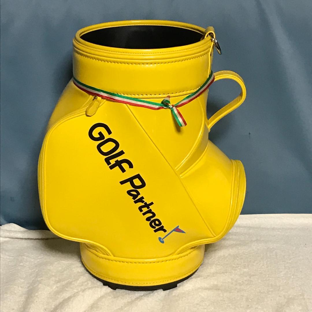 2023年 非売品□ゴルフパートナー ミニキャディーバック 黄色□ - メルカリ