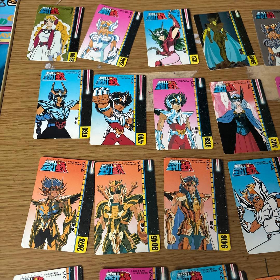 ☆当時物☆聖闘士星矢 カードダス 1980年代 不二家 34枚 - メルカリ