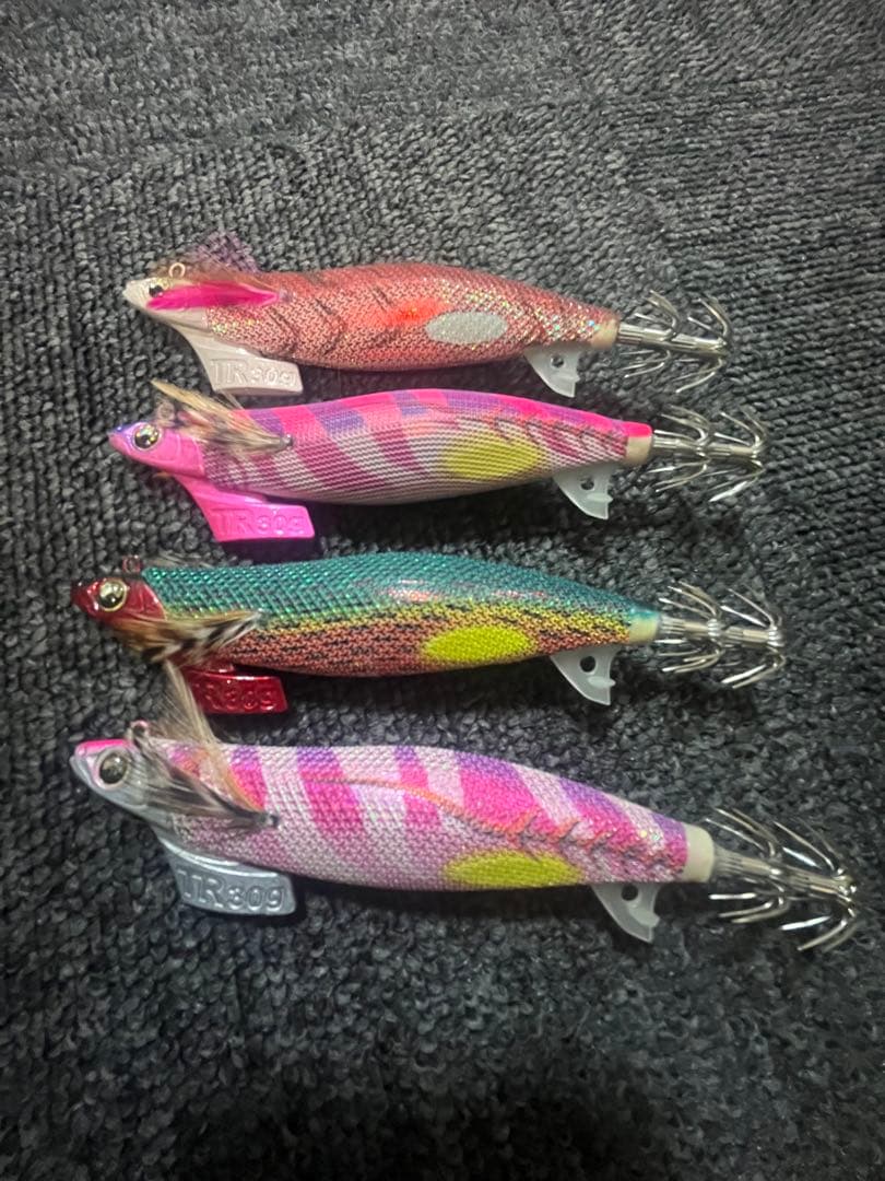 新品　未使用　廃盤モデル　鉛モデル　ヤマシタ　エギ王TR 30g 4点セット 希少 廃盤 ヤマシタ エギ王TR 3.5号 30g ティップラン エギ - メルカリ