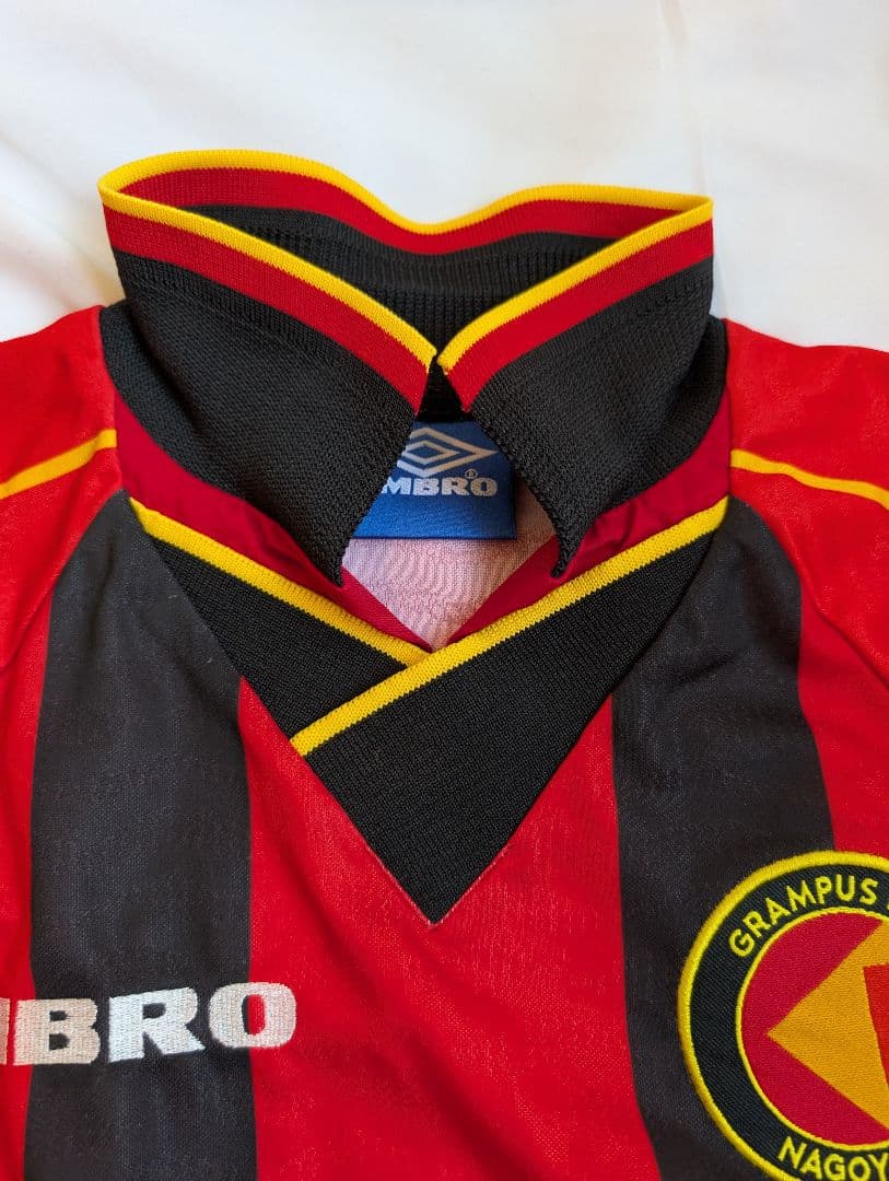美品・希少アンブロ製】ストイコビッチ/名古屋グランパス/H/97年モデル