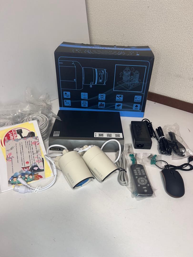 WEILAILIFE 防犯カメラセット 2台 Amazon.co.jp: 【双方向通話・130°超広角】 WEILAILIFE 有線 防犯