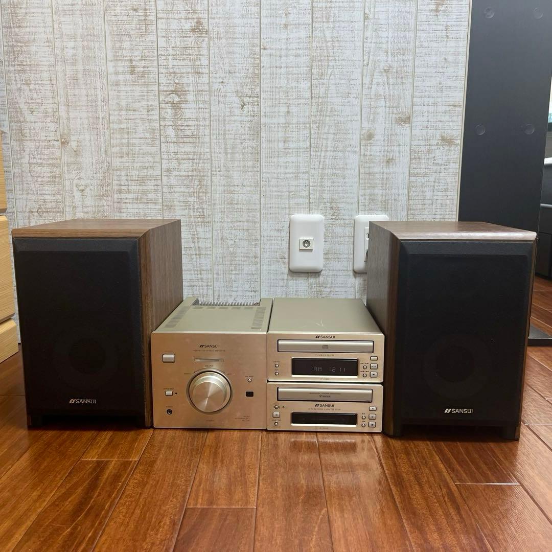 山水 サンスイ コンポ MH10 - メルカリ