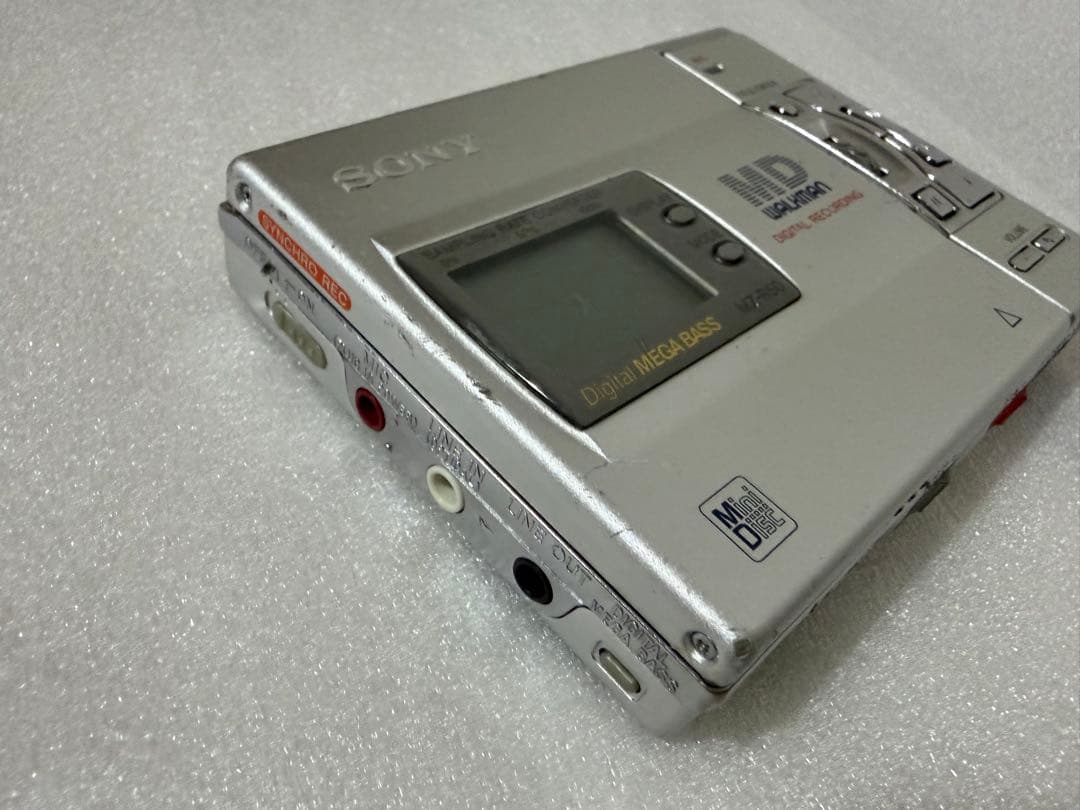 ジャンク品]ソニーSONY MZ-R50 MDウォークマン MDレコーダー - メルカリ