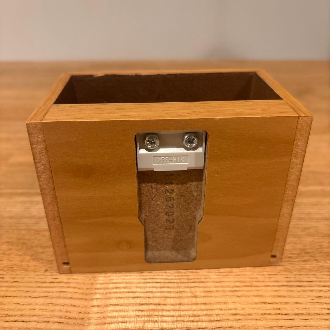 廃盤品！】無印良品 壁に付けられる家具ポケット オーク材 - メルカリ