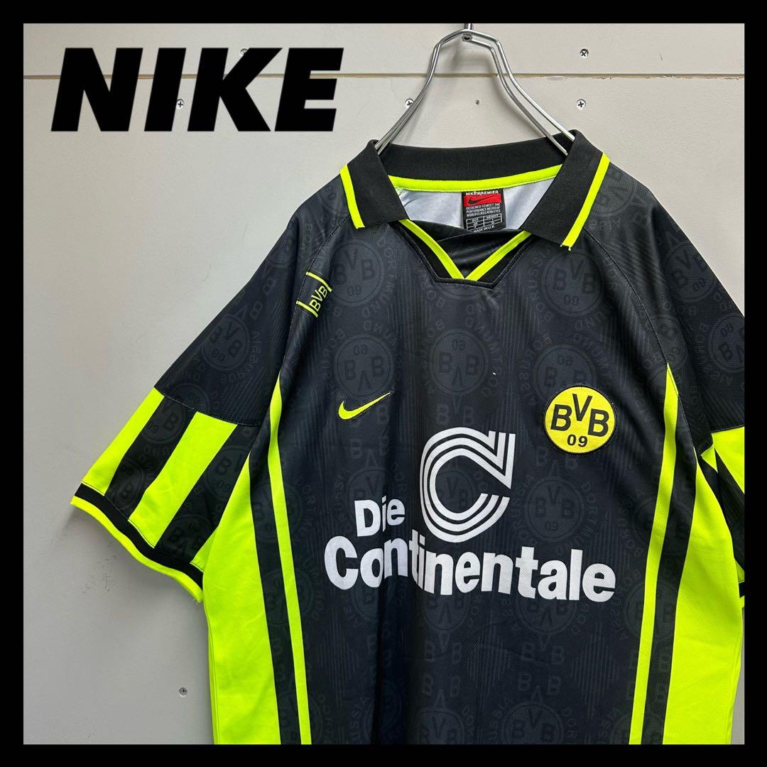NIKE ドルトムント ユニフォーム 96-97 - メルカリ