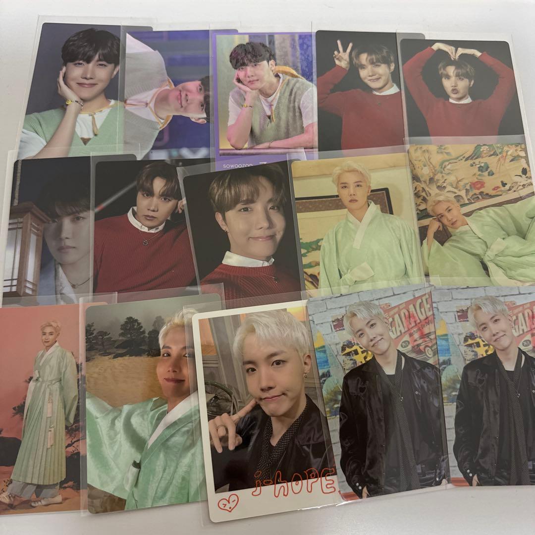 BTS ミニフォトカード トレカ JーHOPE ジェイホープ ホソク 17枚