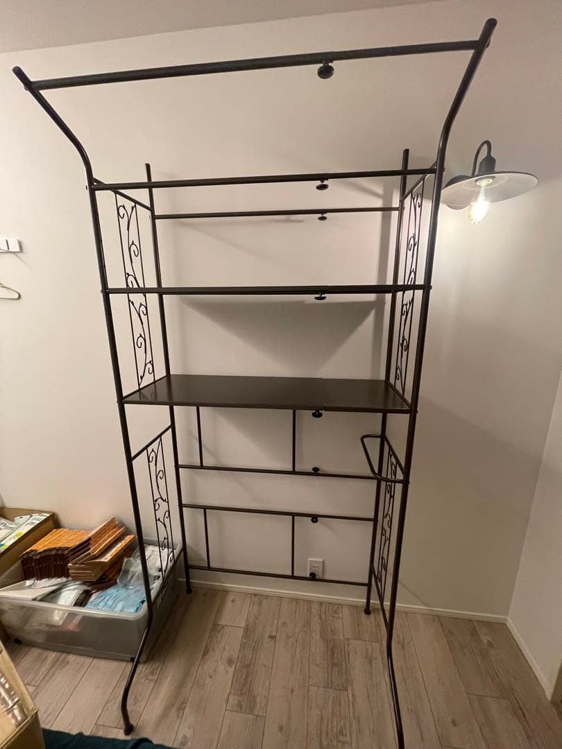 アイアン風ランドリーラック 2段棚付き おしゃれ 洗濯機ラック 楽天市場】【土日限定☆クーポン有】洗濯機ラック おしゃれ ランドリー