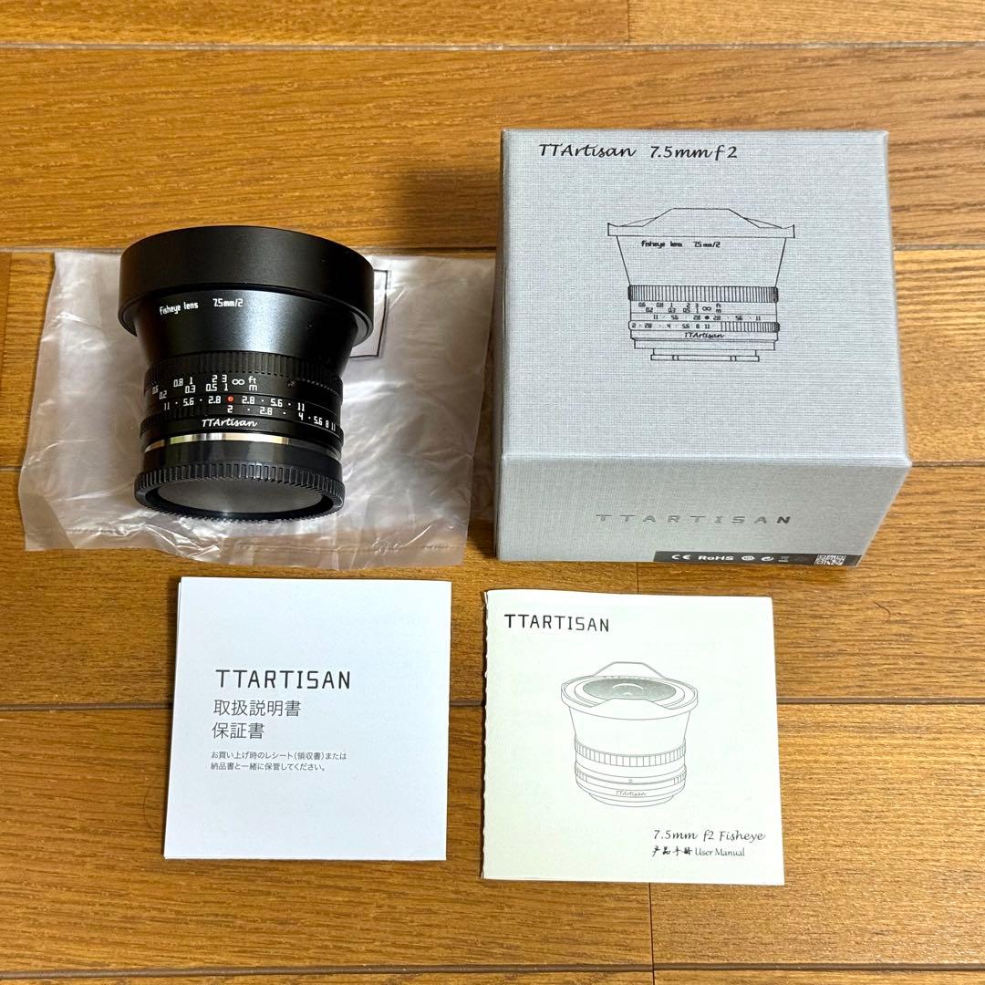 TTArtisan 7.5mm F2 C Fisheye (ソニーEマウント)