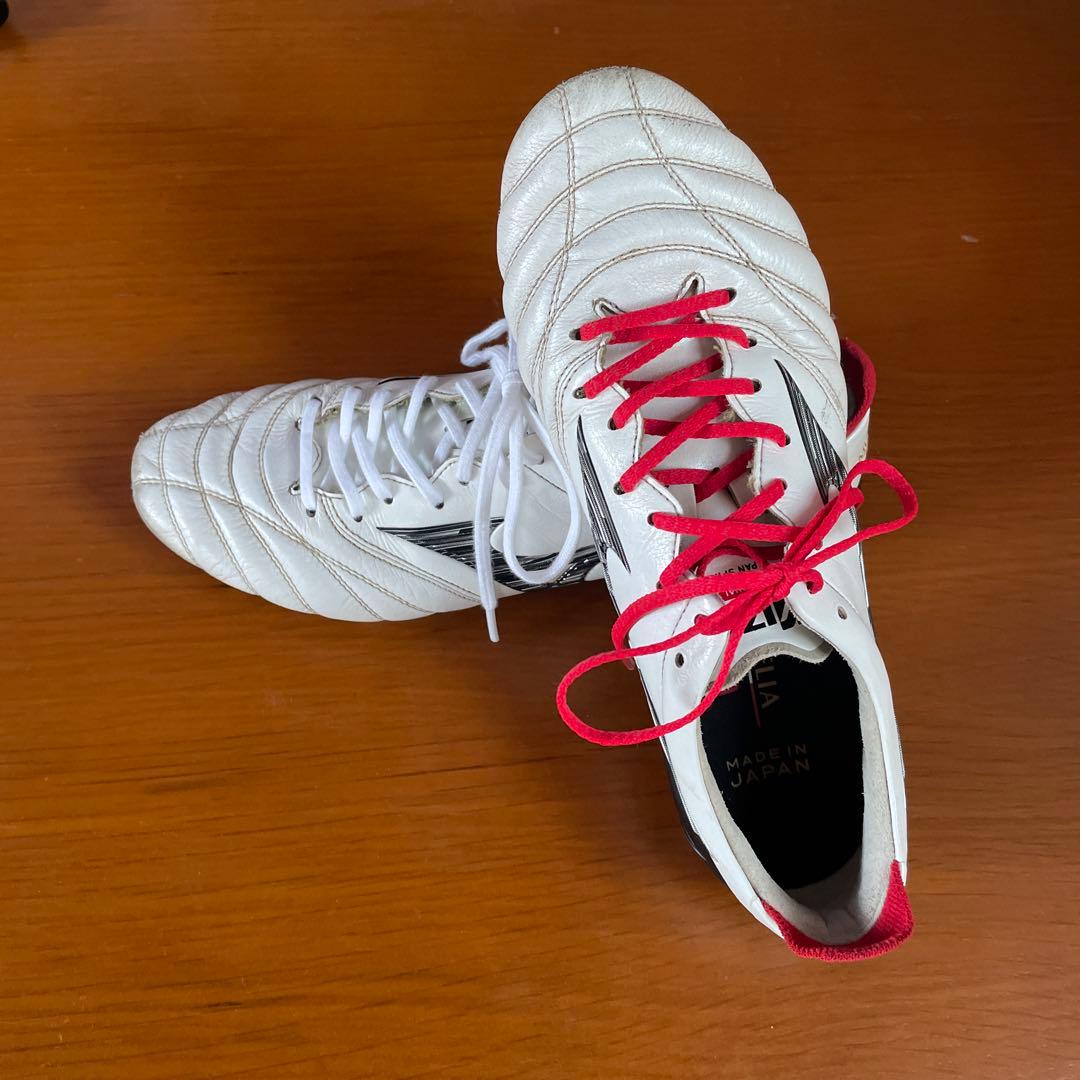 モレリアネオ4 Mizuno サッカーシューズ スパイク ホワイト/レッド