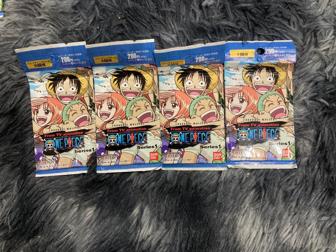 絶版1弾 初版 未開封 ワンピース シーズン1 カードダスマスターズ 4