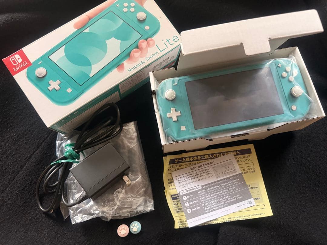 Nintendo Switch Lite ターコイズ おまけ付き - メルカリ