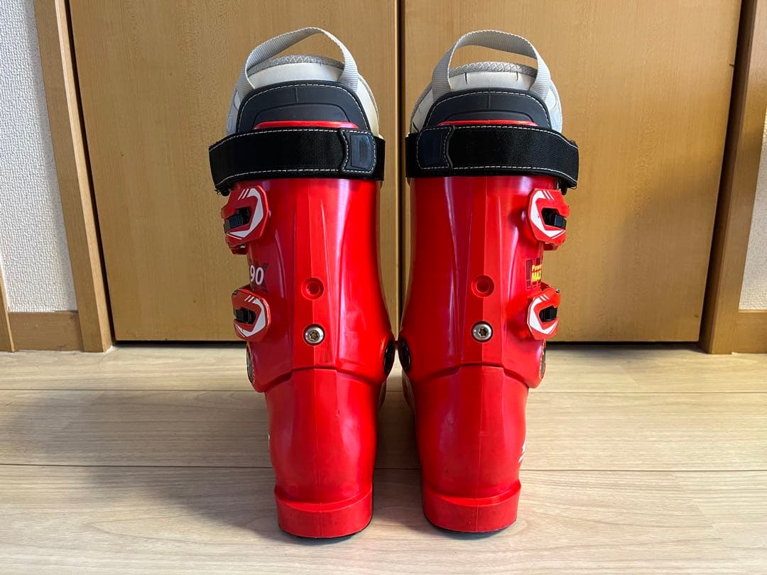 REXXAM Power MAX 90 23.0cm 女性用 スキー ブーツ 赤