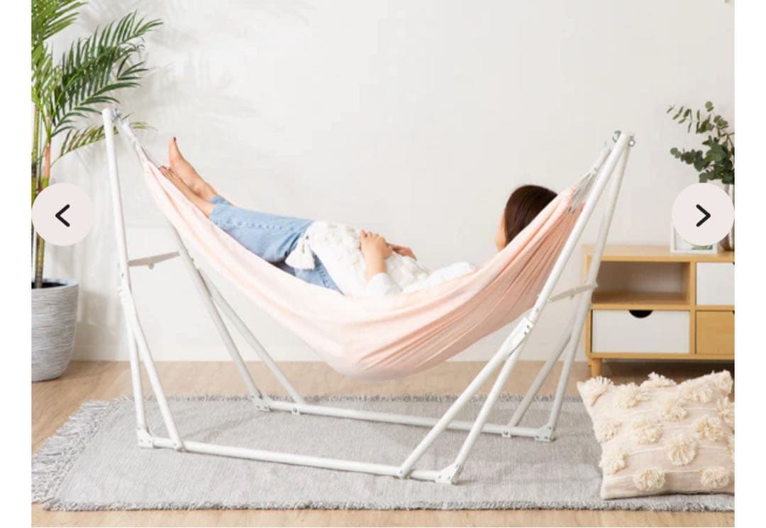 ルボン 3WAYハンモック ピンク×ホワイト ルボン 3WAYハンモック ピンク×ホワイト | Francfranc（フランフラン