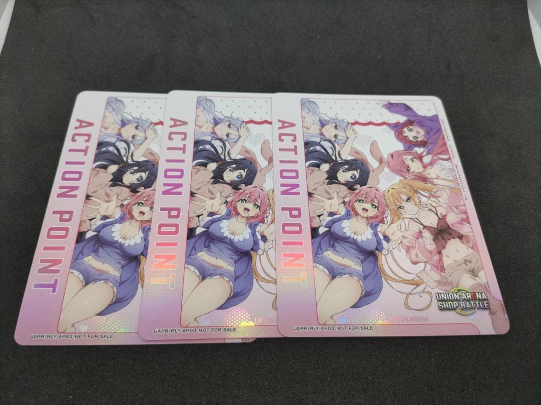 ユニオンアリーナ 優勝 プロモ アクションポイント AP 100カノ 3枚