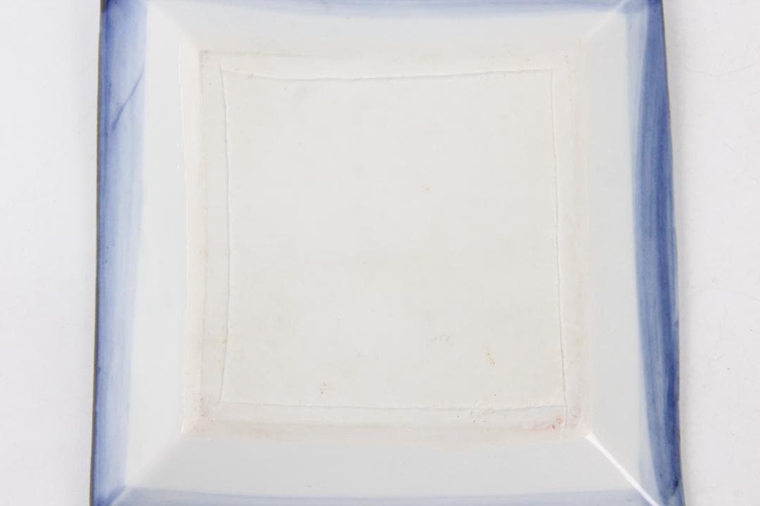 人間国宝 近藤悠三 作 染附 正方 皿 方皿 技工名品 FJ29-5 - メルカリ