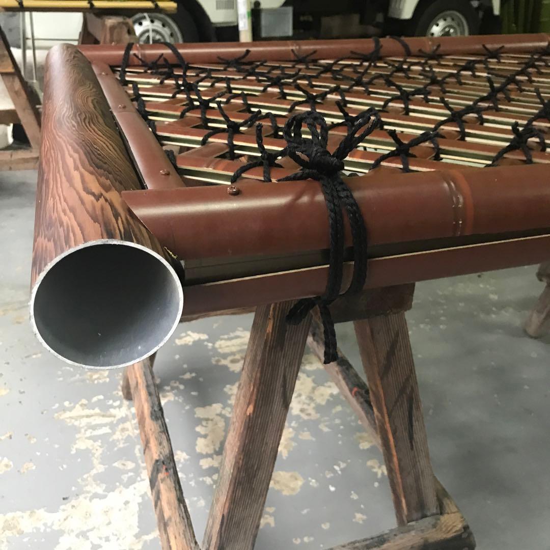 カイナルさん専用】格子垣（人工煤竹）衝立式