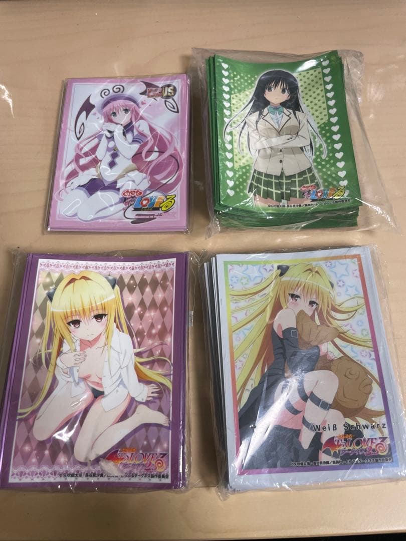 ToLOVEる　ヤミ、ララ、古手川　スリーブ 2026年最新】TOLOVEる スリーブ 古手川の人気アイテム - メルカリ