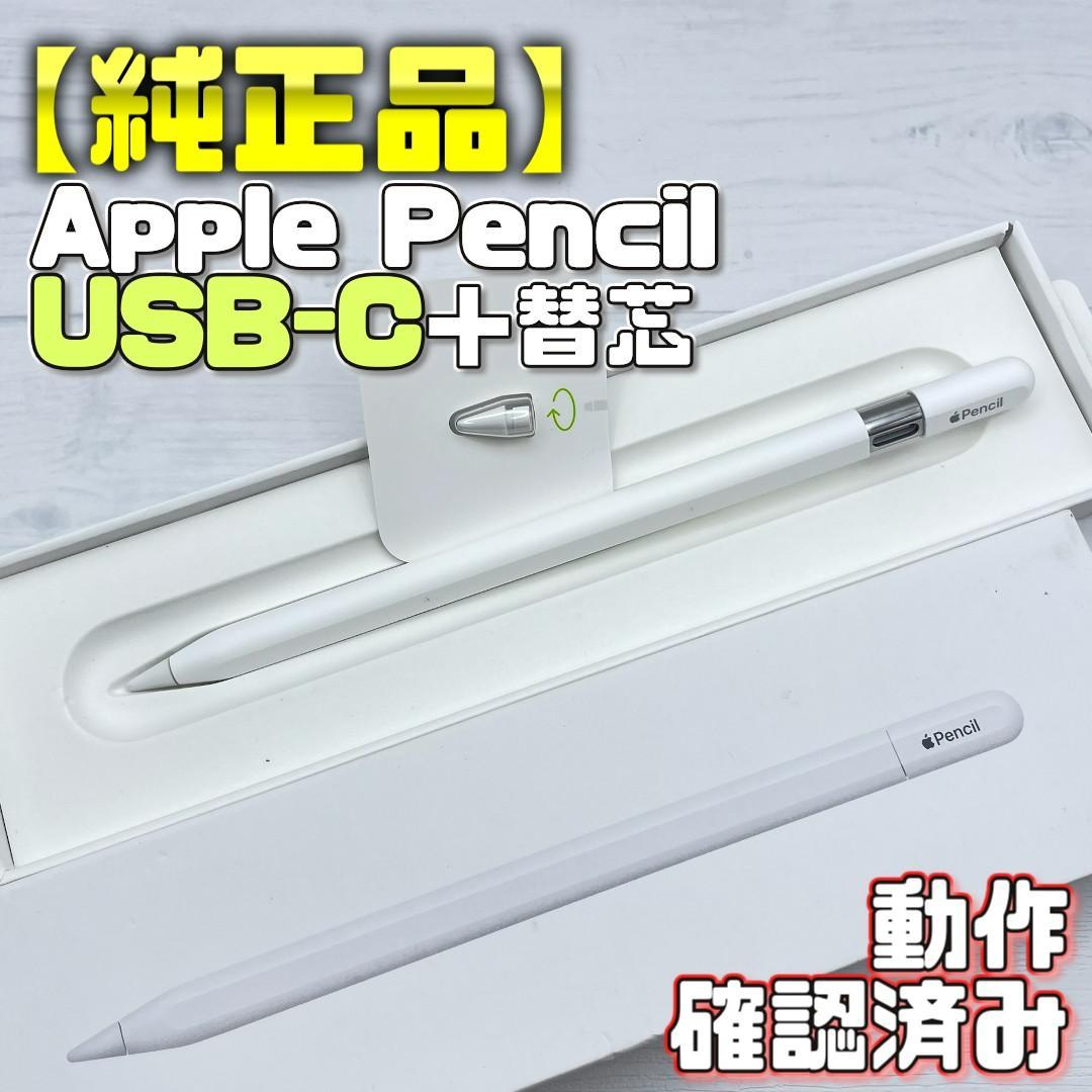 動作確認済み【純正品】Apple Pencil USB-Cタイプ 替え芯セット - メルカリ