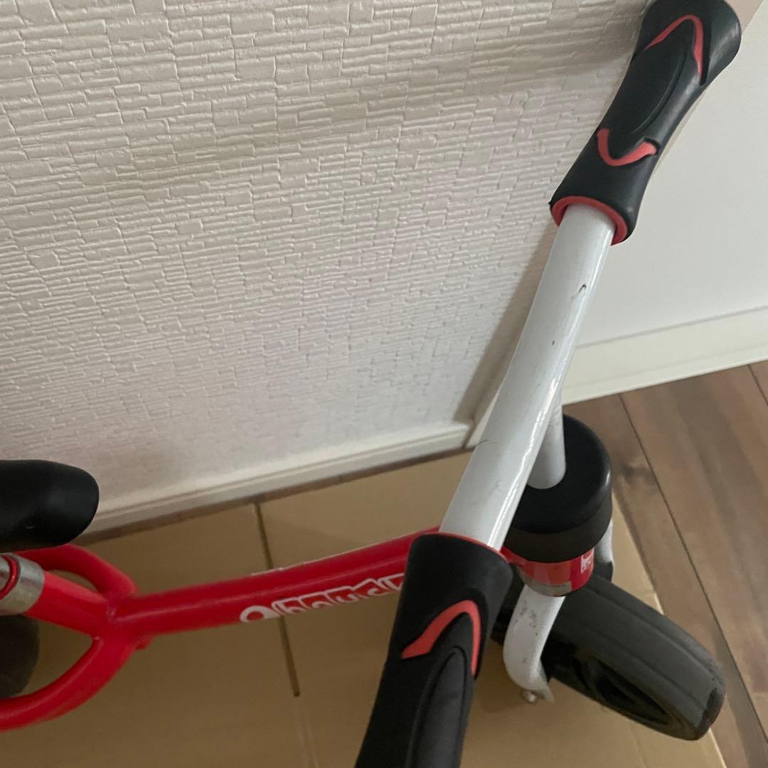 hauckキックバイク コストコ 赤 バランスバイク ストライダー - メルカリ