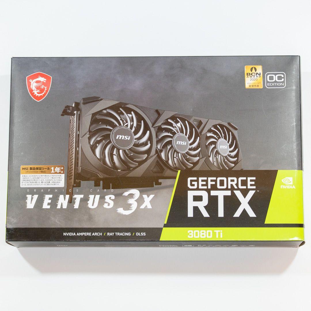 グラフィックボード・グラボ・ビデオカード MSI GeForce RTX 3080 Ti VENTUS 3X Amazon | MSI GeForce RTX 3080 Ti VENTUS 3X 12G OC グラフィックス
