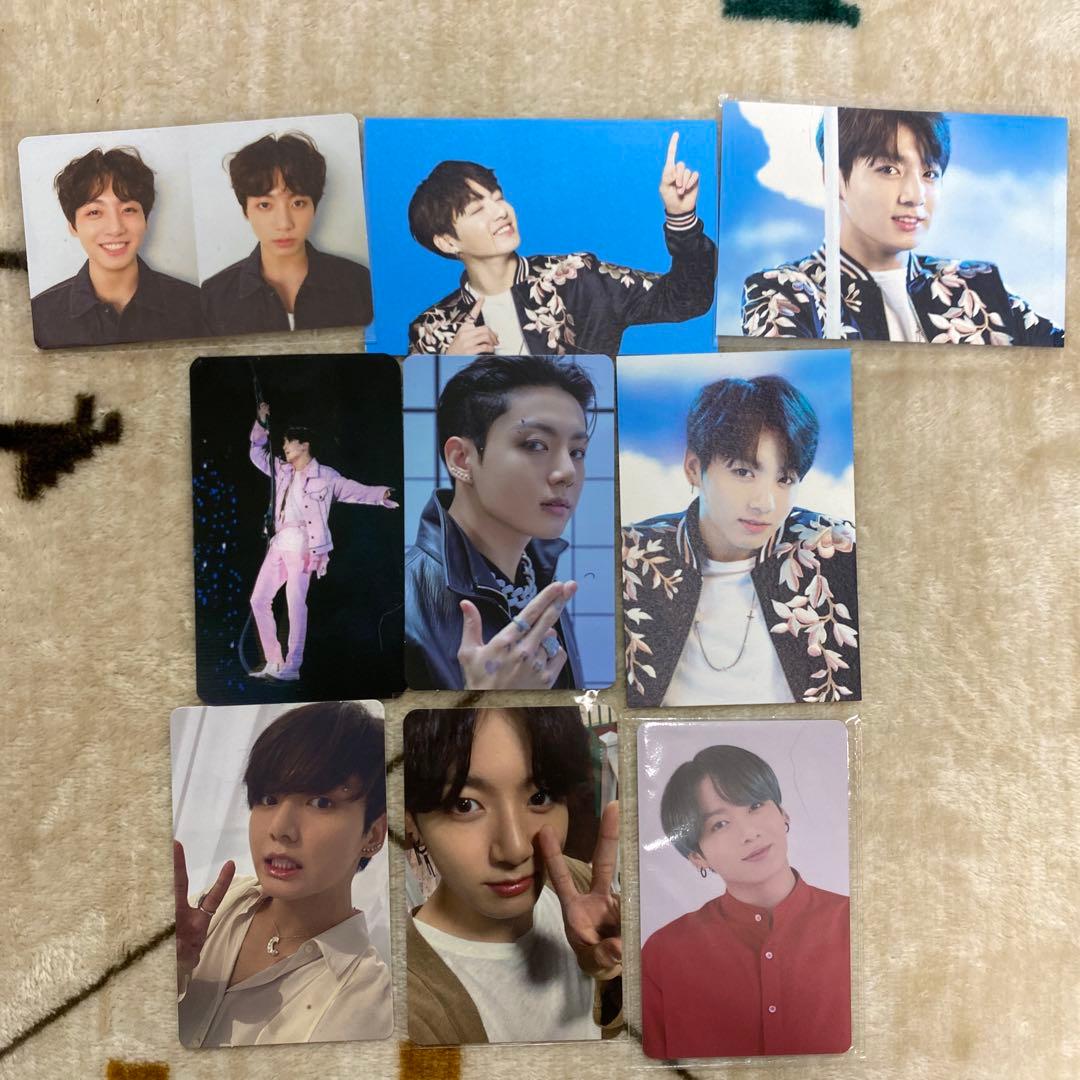 ※36枚 bts ジョングク トレカ ミニフォト 公式 Jung Kookグッズ グク フォト カード 55枚 セット トレカ ジョングク