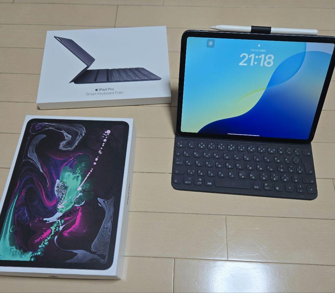 iPad Pro 11インチ Wi-Fiモデル 64GB セット Apple iPad Pro 11インチ 第1世代 Wi-Fi+Cellular 64GB 2018年秋モデル