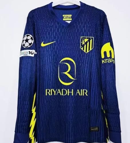アトレティコ・マドリード アウェイ 長袖 7 グリーズマン ユニフォーム