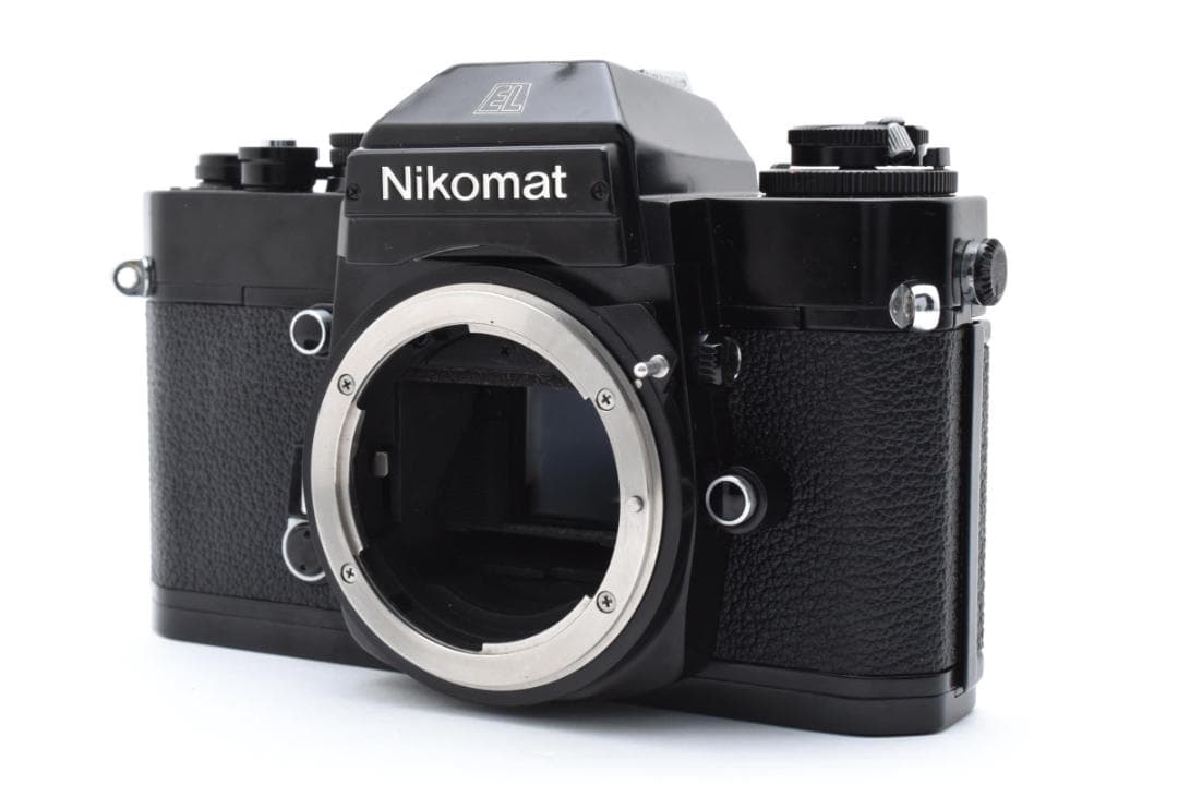 完動品】Nikomat EL ブラック｜露出計シャッターOK・ファインダー美品
