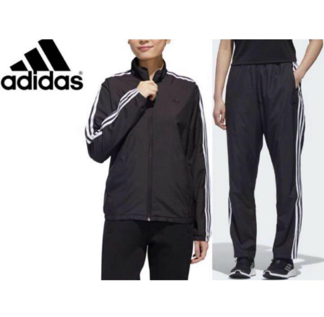 送料無料 新品 adidas マストハブ3ストライプスウィンドジャケット＆パンツ adidas（アディダス） ウインドブレーカー 上下セット メンズ