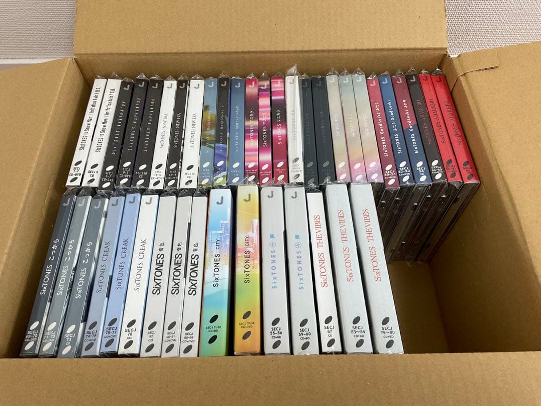 SixTONES シングル アルバム 42枚セット一部特典付き まとめ売り
