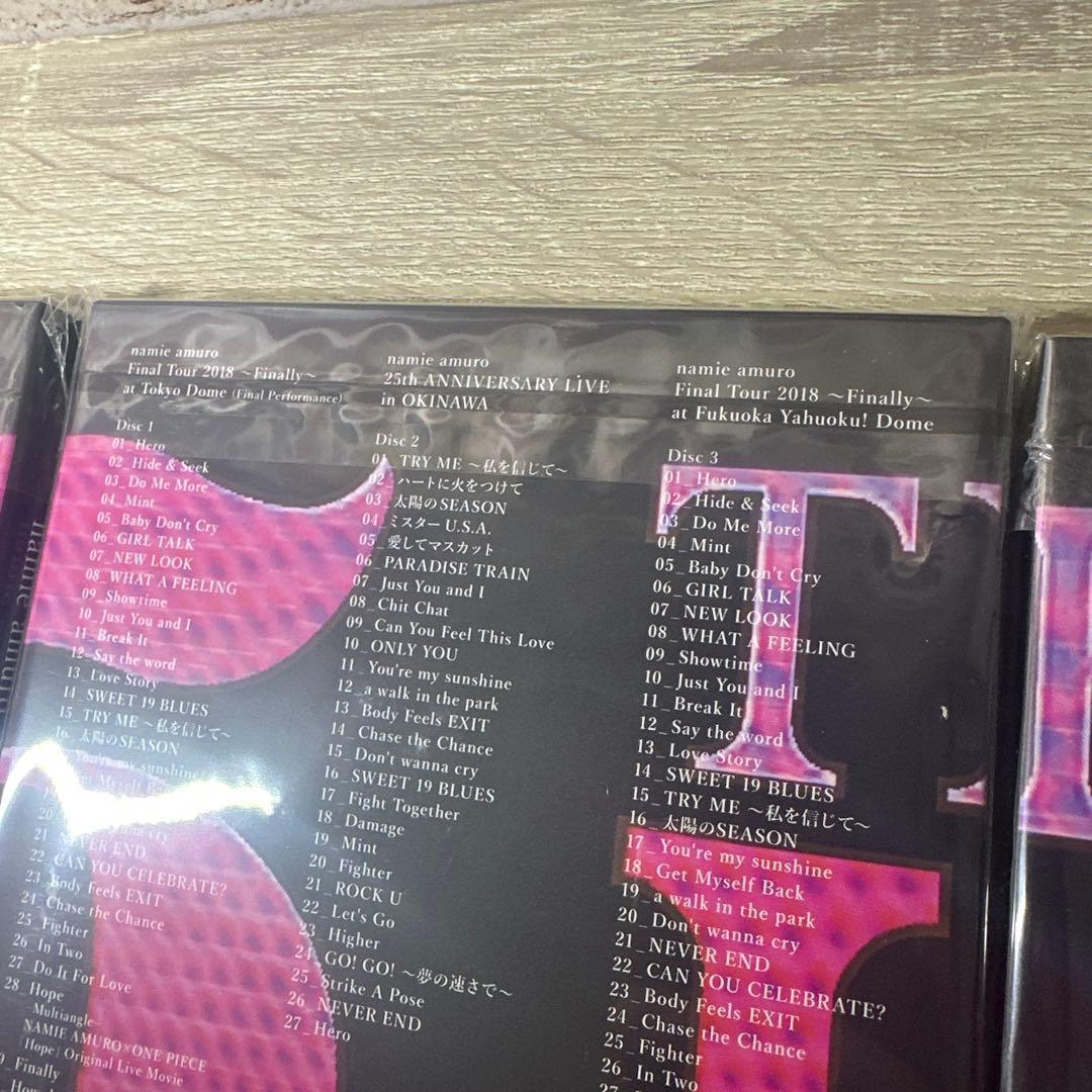 安室奈美恵 finally blu-ray コンプリート5枚セット - メルカリ