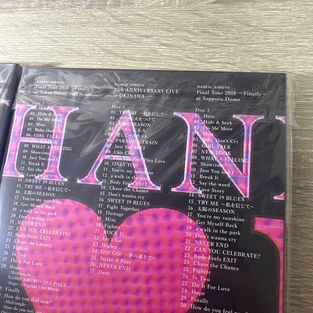 安室奈美恵 finally blu-ray コンプリート5枚セット - メルカリ