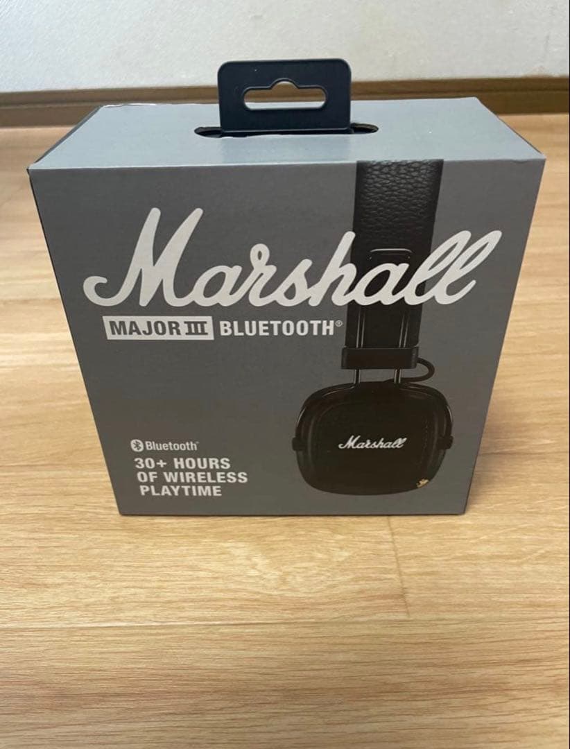 Marshall bluetooth対応　ヘッドフォン　ブラック Marshall（マーシャル） ワイヤレスヘッドホン MAJOR5BLACK ブラック