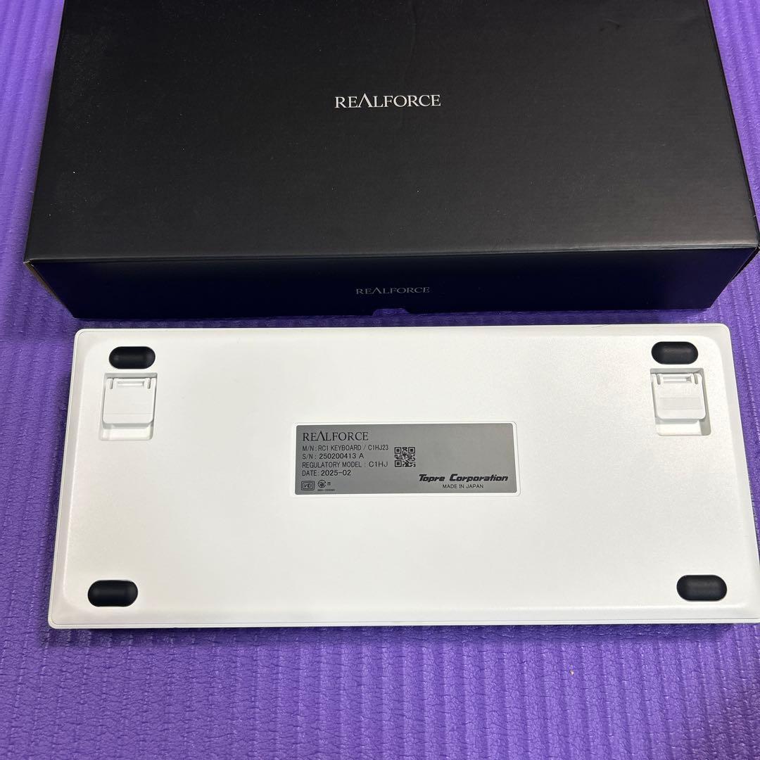 竹竹様専用価格REALFORCE C1HJ23 スーパーホワイト - メルカリ