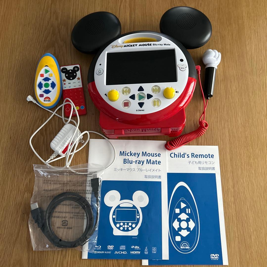 アダプター不良】DWE ミッキーメイト Blu-ray DVDプレイヤー - メルカリ