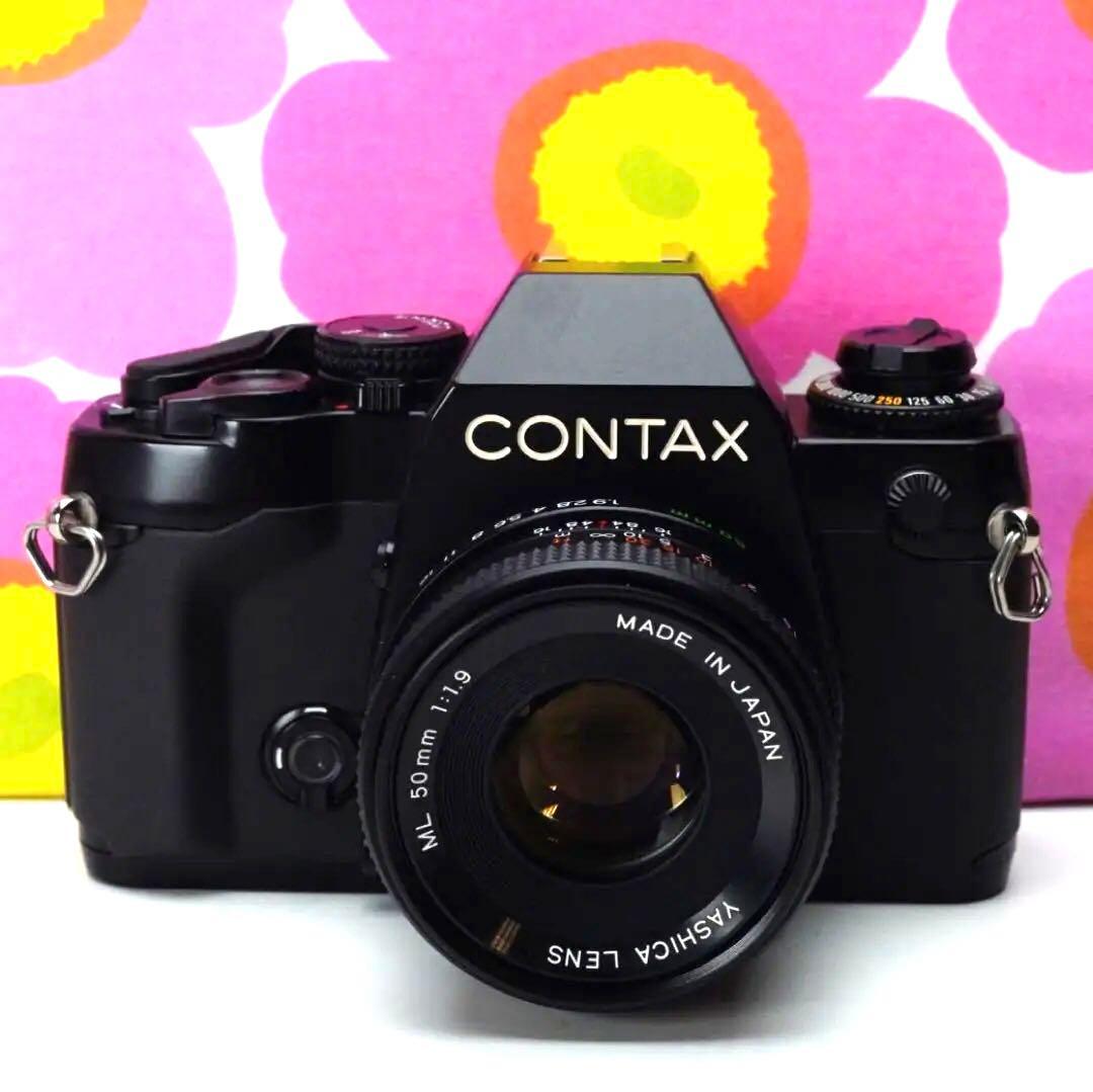 フィルムカメラ名機❤️CONTAX 159MM❤️50mm付き○最強フィルムカメラ